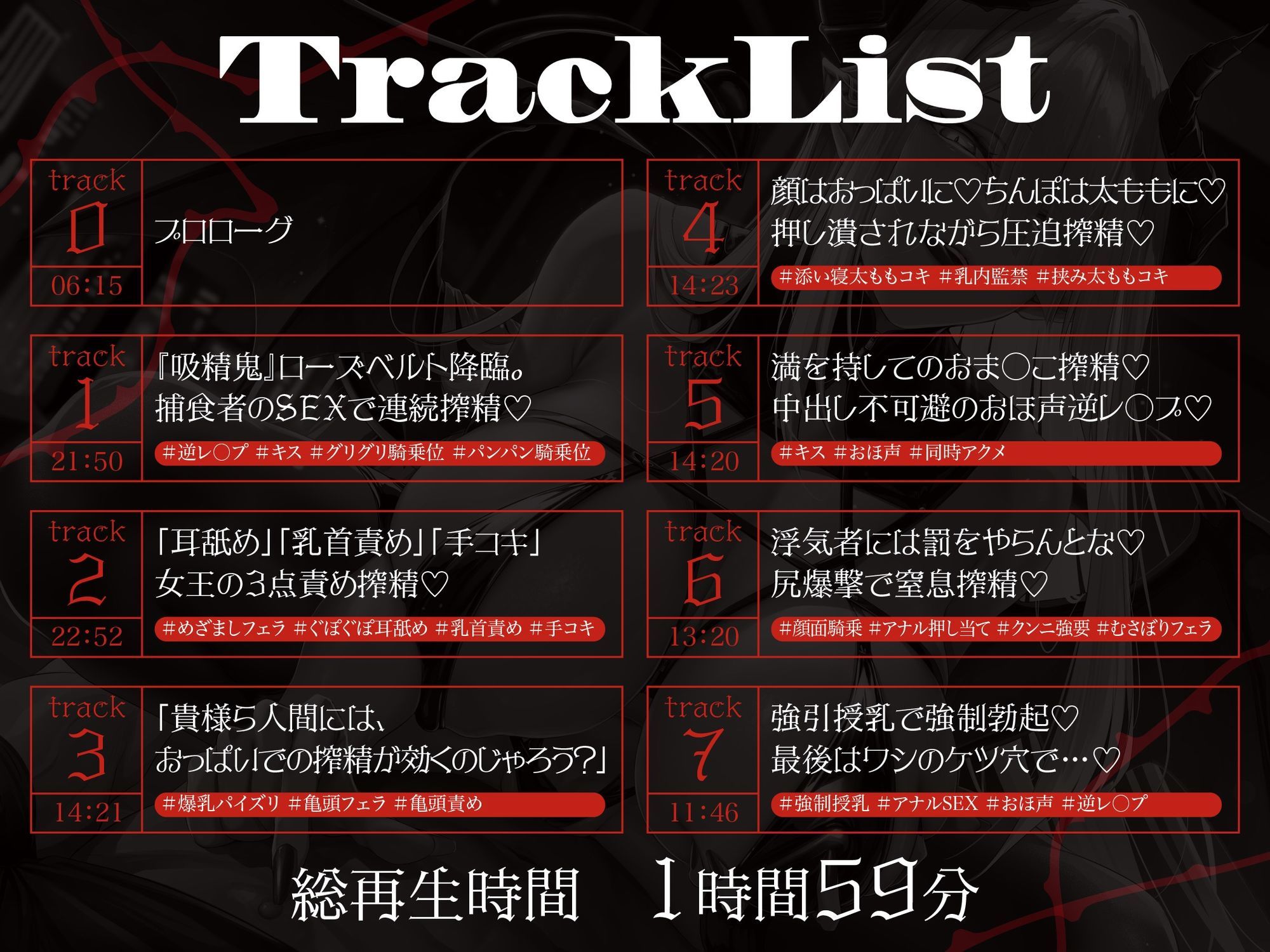 【逆レ】【のじゃ】サキュバス女王の眷属〜貴方の精子でしか快感を得れない女王は貴方に執着逆レ〜 画像5