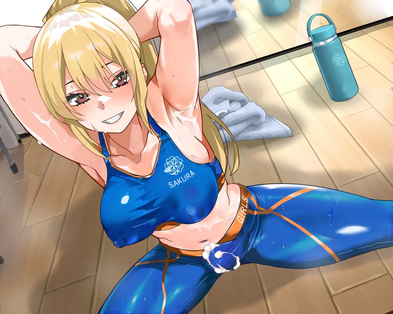 サンプル画像2:【ちんトレシリーズ第6弾！】プロのエロゲ声優の本気のドスケベお下品射精演技が聞きたい！  よもぎかすみ編【友達以上恋人未満なふたなり悪友のエロカワレッスン！】(放課後桜少女) [d_692988]