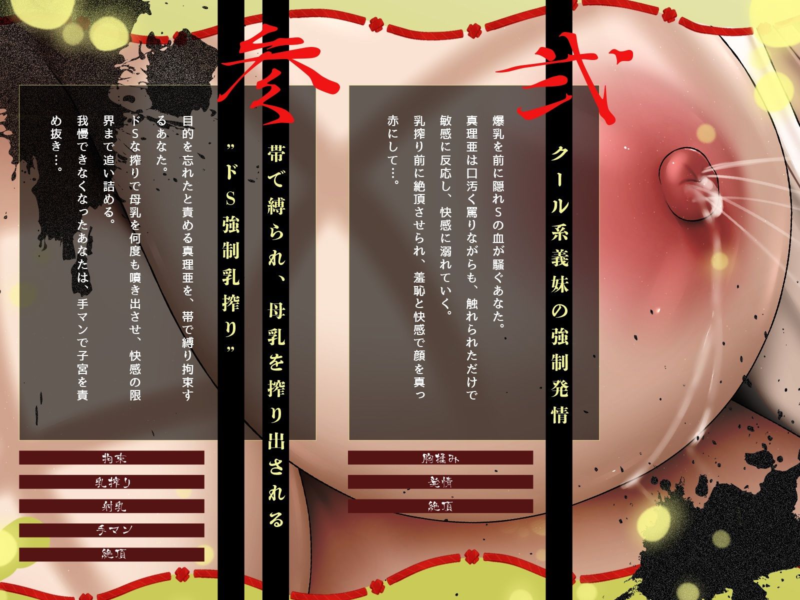 サンプル画像4:ドS兄様の性処理は、ドM爆乳義妹のお役目です♪（KU100マイク収録作品）(一番乳搾り) [d_694410]