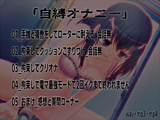 深夜のクリ責め自縛オナニー 〜声優さんの動きがわかる!バーチャルな動画付き〜【バイノーラル/実演音声】 画像1