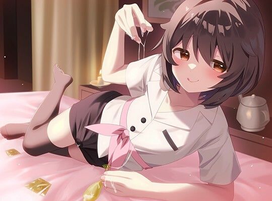 サンプル画像2:【マゾバレ→逆レ】イジワル男の娘メンエス嬢の裏オプ搾精マッサージフルコース♪(枕木製作所) [d_700347]