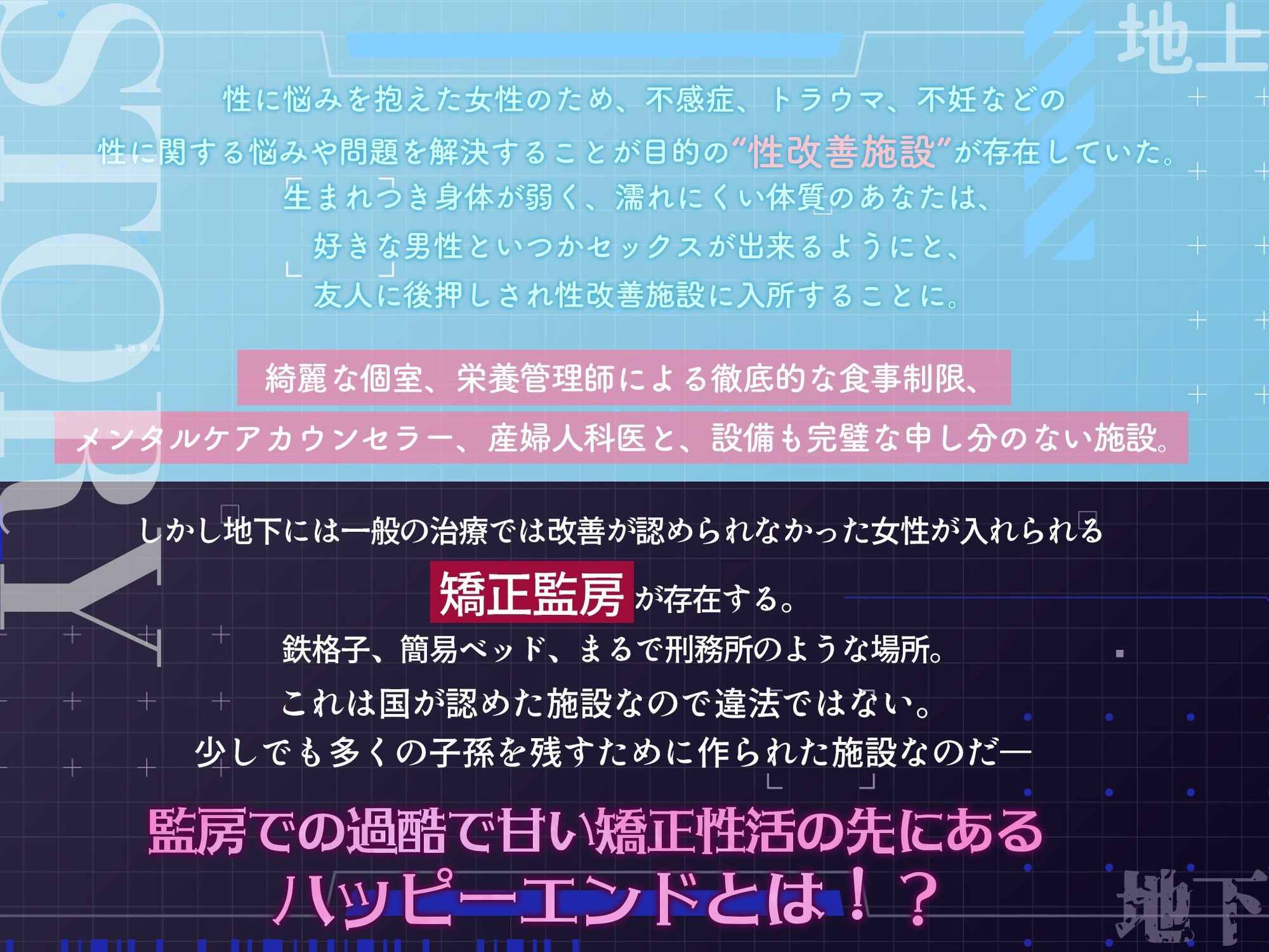 国営性改善施設〜ヤバい看守さんのお仕事は濡れない私の肉体改造！？〜 サンプル2