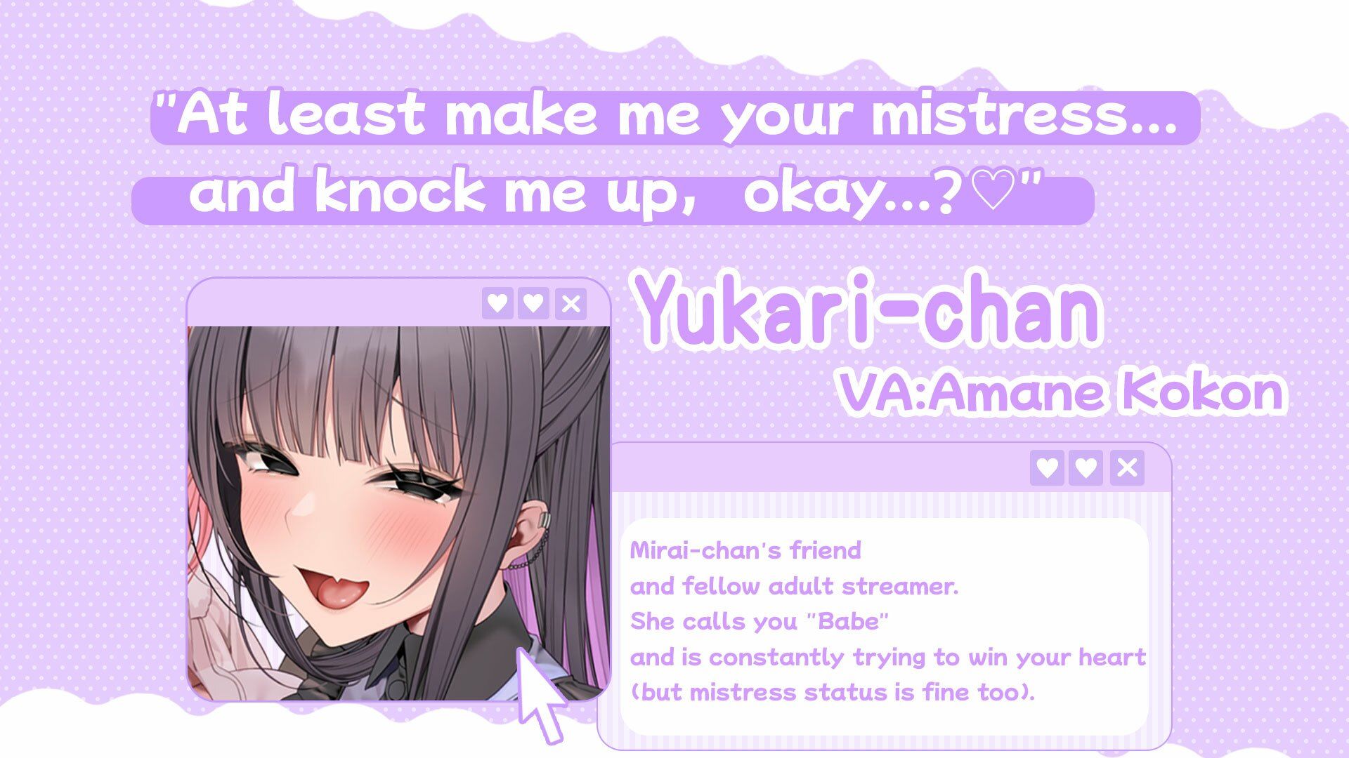 No-good Streamer Mirai-chan ASMR！ My First Raw Sex Stream［en Ver.］ 画像2