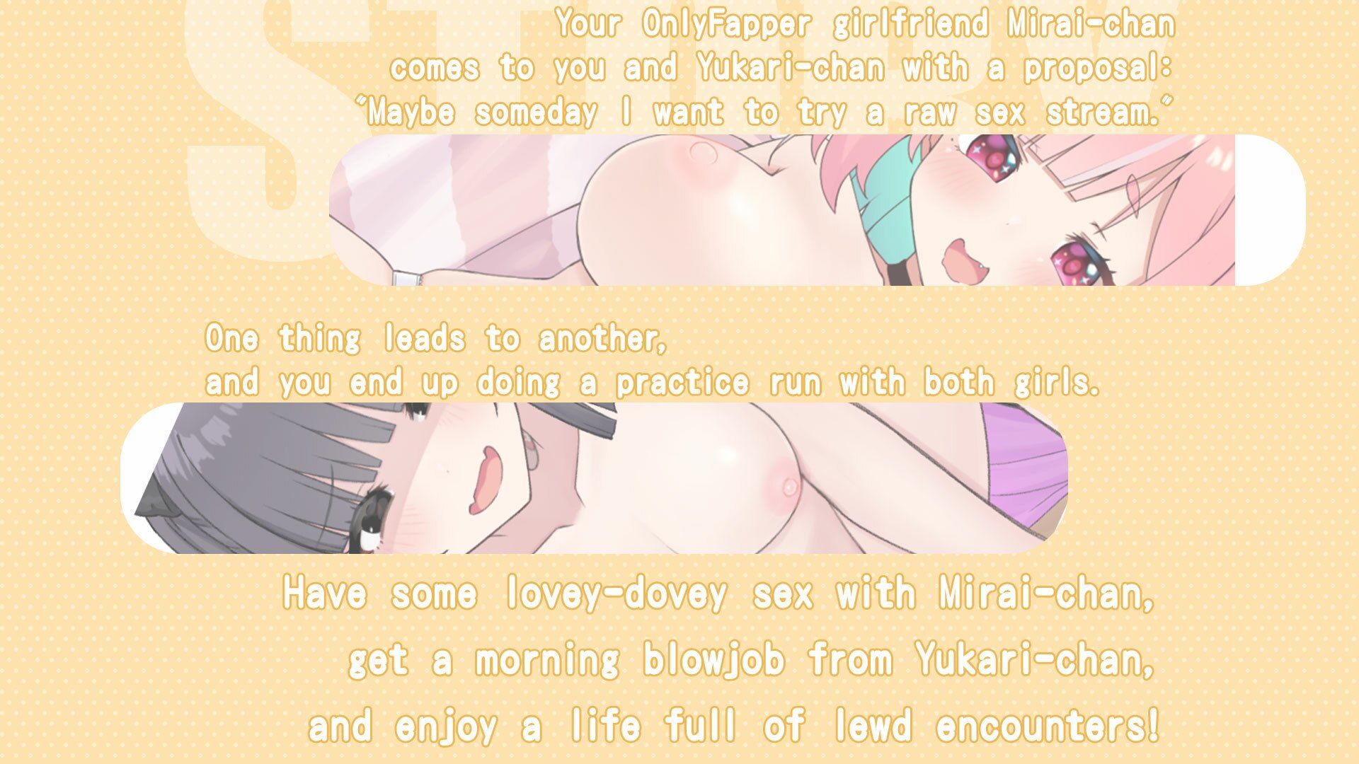 No-good Streamer Mirai-chan ASMR！ My First Raw Sex Stream［en Ver.］ 画像3