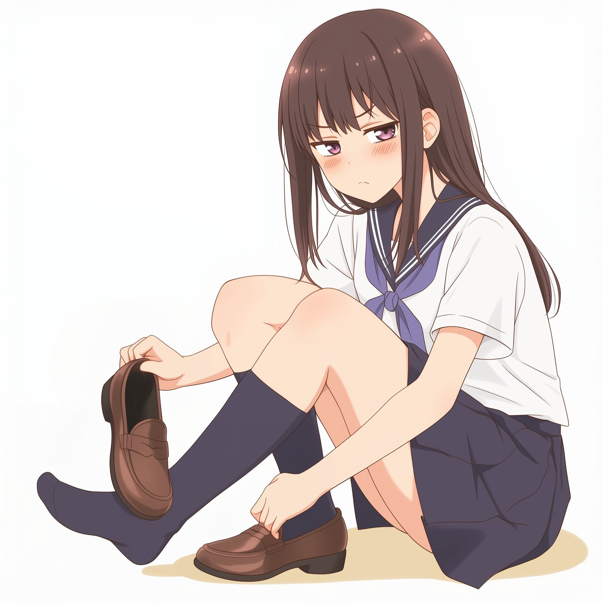 後輩J〇彼女の靴の匂いをひたすらクンクンするだけのボイス