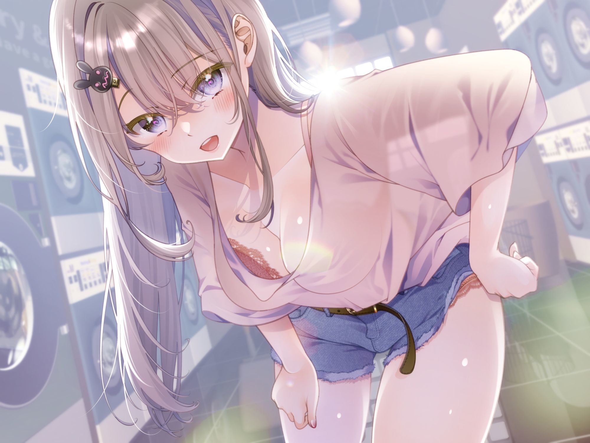 サンプル画像3:【ずう〜っと300円】こいんらんどりーむ 〜コインランドリーで出会った女子大学生からのエッチな誘いに乗ったら生ハメできちゃった話〜(ありがた屋) [d_702136]