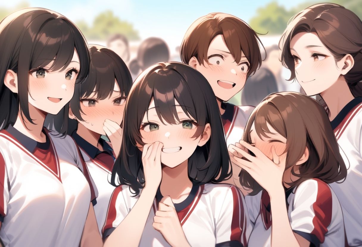 サンプル画像6:いじめっ娘倶楽部のSPHボイス  羞恥体験！体育祭で短所包茎チンポが丸出しに！(いじめっ娘倶楽部) [d_702415]