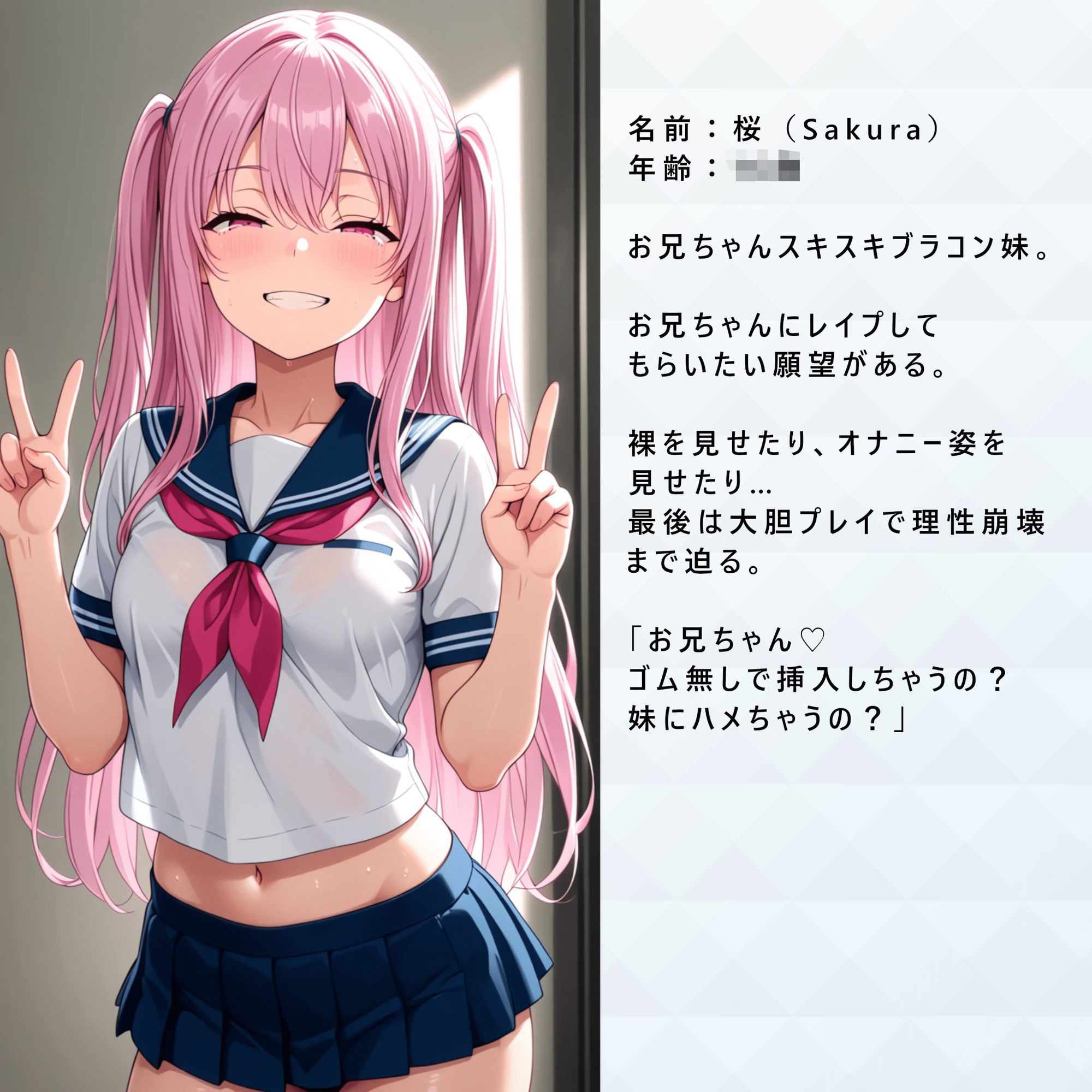 サンプル画像4:妹コレクション【JK編】(リアルインパクト) [d_702507]