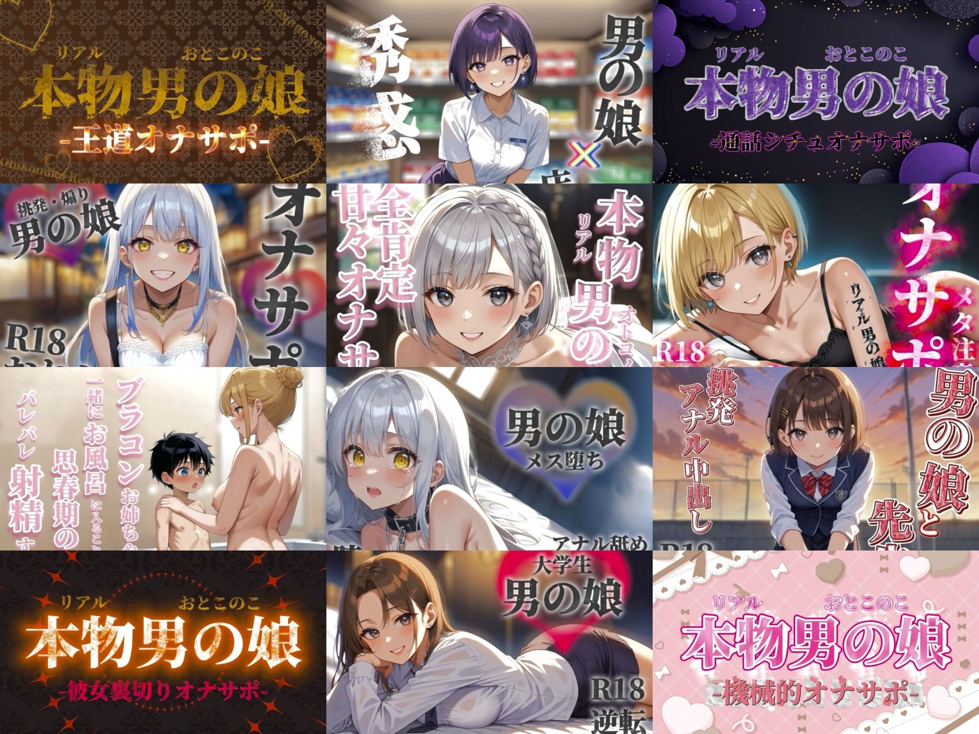 【祝！謹賀新年セール！】『男の娘堕ちしよっ？』2025年公開全28作品セット！！！_2