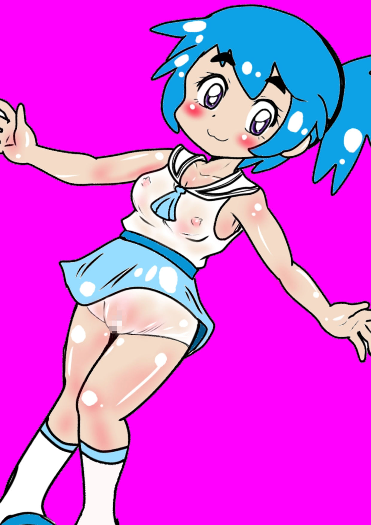 〜島の少女スイレン〜2025冬編〜デカチン先生がやって来た〜この島では、みんななかよし♪オホ声交尾が日常で♪自然の中で自然 モヤモヤしようず エロ画像3