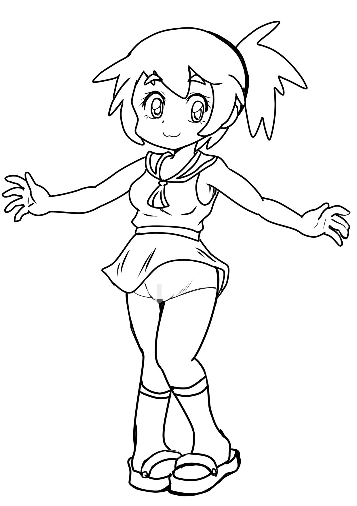 〜島の少女スイレン〜2025冬編〜デカチン先生がやって来た〜この島では、みんななかよし♪オホ声交尾が日常で♪自然の中で自然 モヤモヤしようず エロ画像4