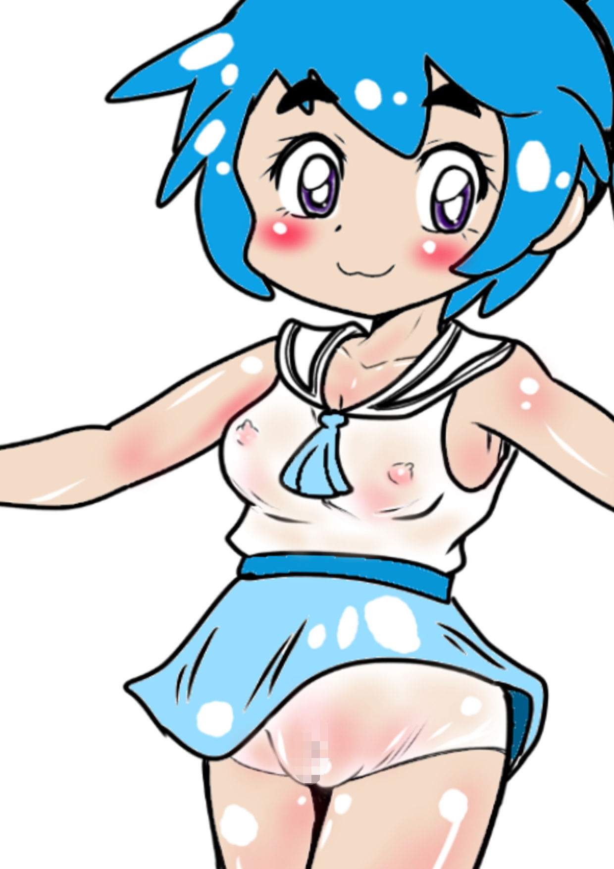 〜島の少女スイレン〜2025冬編〜デカチン先生がやって来た〜この島では、みんななかよし♪オホ声交尾が日常で♪自然の中で自然 モヤモヤしようず エロ画像5