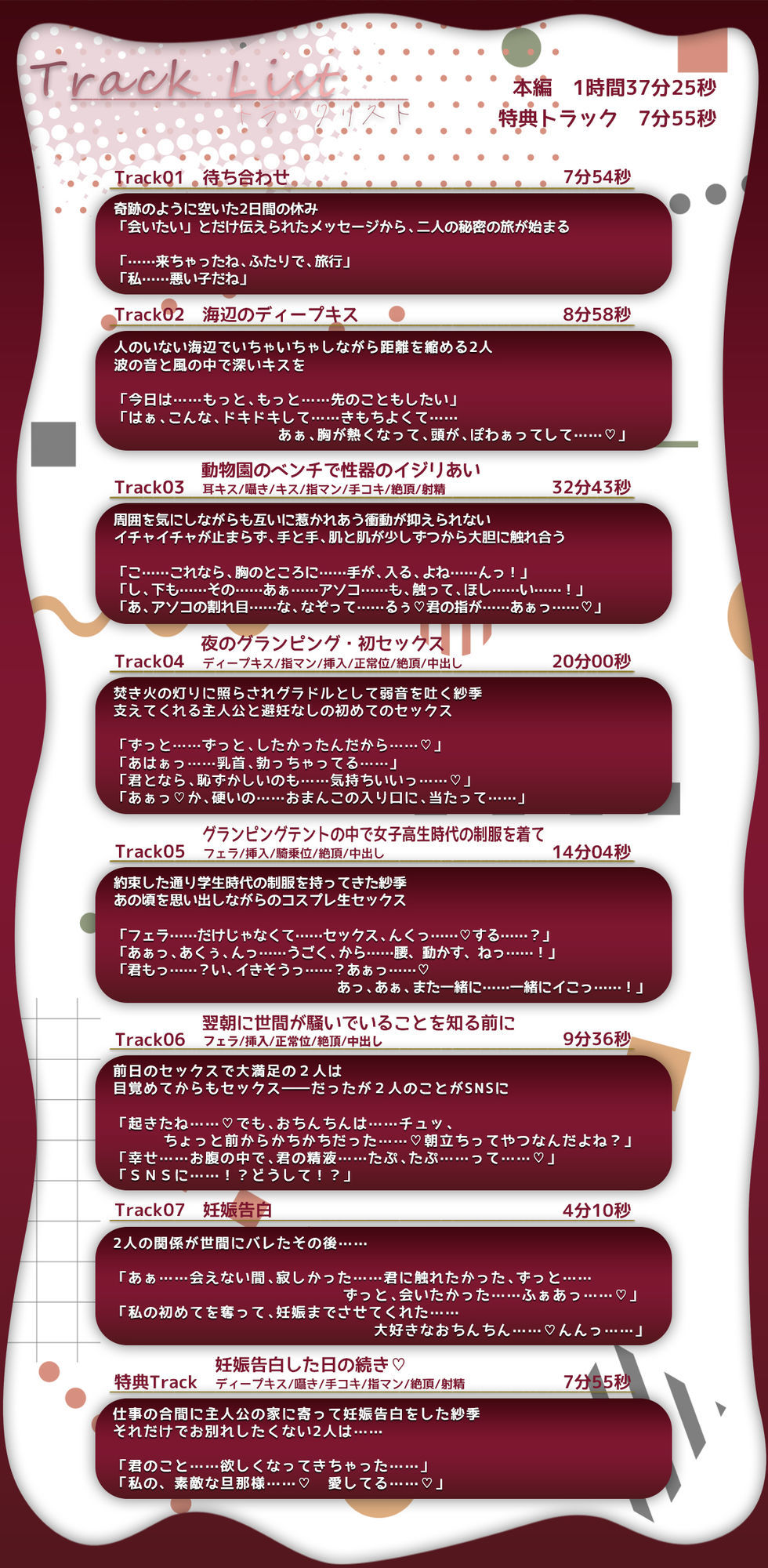 ♪10日間限定特典同梱♪イチャイチャ子作り旅行〜人気グラドルになった彼女と初めての濃厚中出し密会旅行 画像5