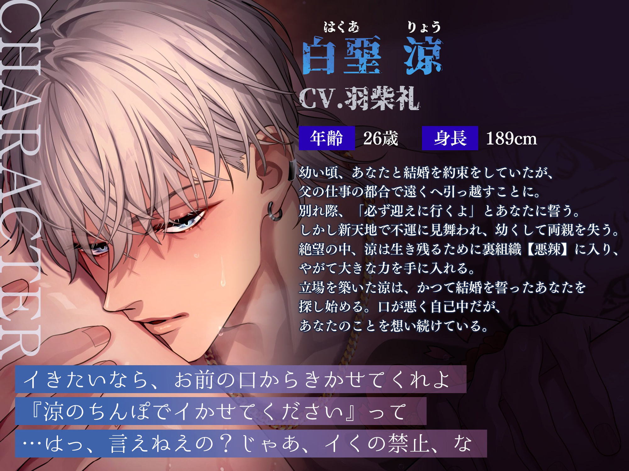 【M向け】激重感情反社彼氏ー白堊の場合ー《ガラ悪幼馴染×歪んだ一途な愛》 画像3