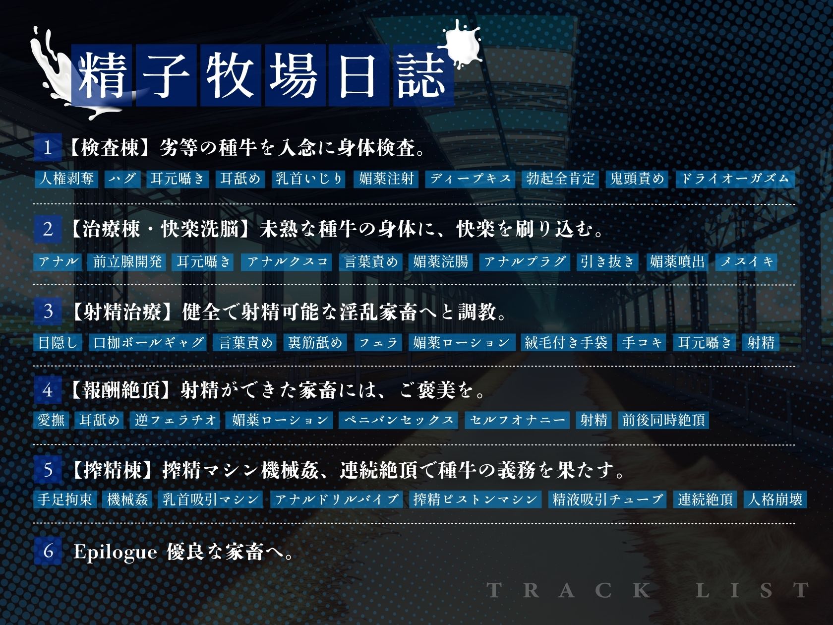 サンプル画像3:【ドM向け】人権を剥奪されて精子牧場の種牛になる話♪ 〜治療編〜(NB企画) [d_705244]