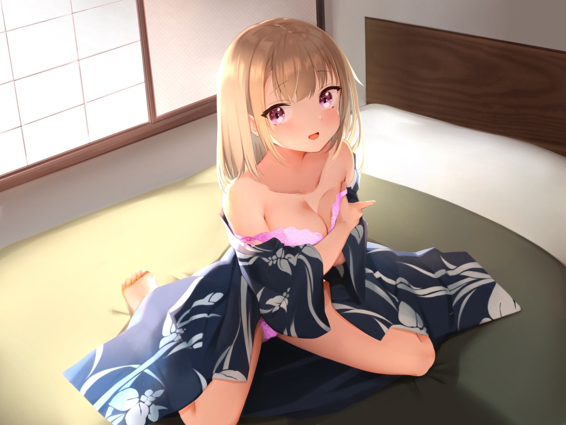 サンプル画像1:【CV:ありのりあ】浴衣姿がそんなにいいの？【シチュエーションボイス】(葉桜ノ季節) [d_705338]