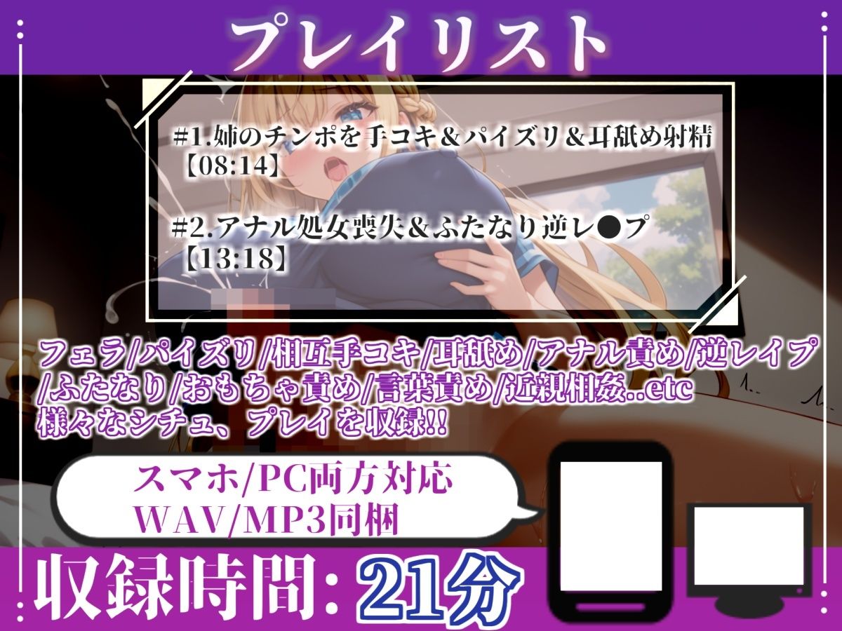 【新作価格】【CG特典あり】姉の命令は絶対服従〜朝起きたら巨大なふたなりち●ぽが生えていたドSな好色姉の性処理係に任命された僕 アナル処女喪失逆レ●プ性活。 画像4