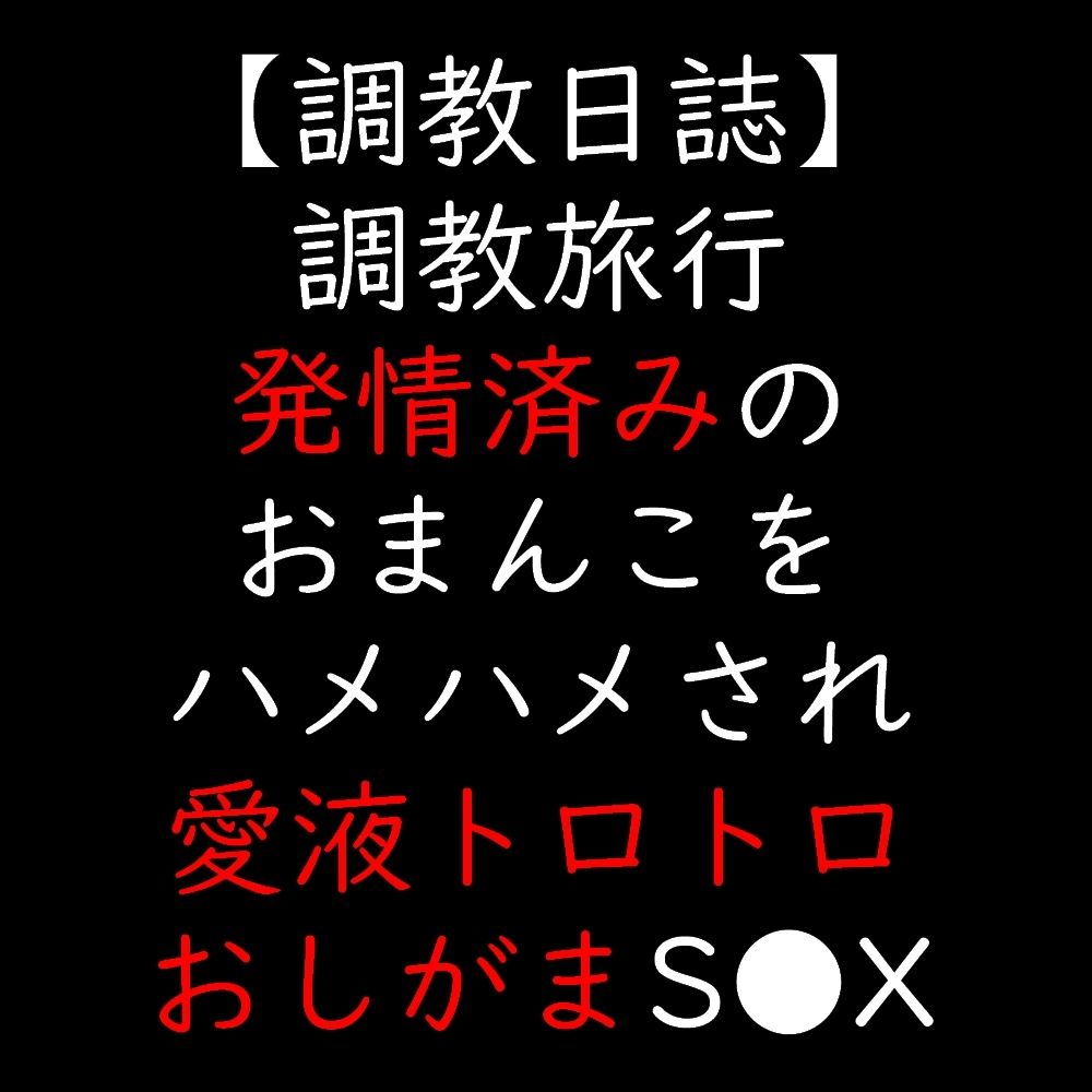 サンプル画像1:調教旅行  発情済みのおまんこをハメハメされ愛液トロトロおしがまS●X(moon cat) [d_706425]