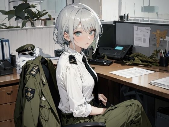 サンプル画像2:命令も愛も、この低音で刻み込む―女将官の支配と愛着から逃げられない―(甘虐幻想) [d_706751]