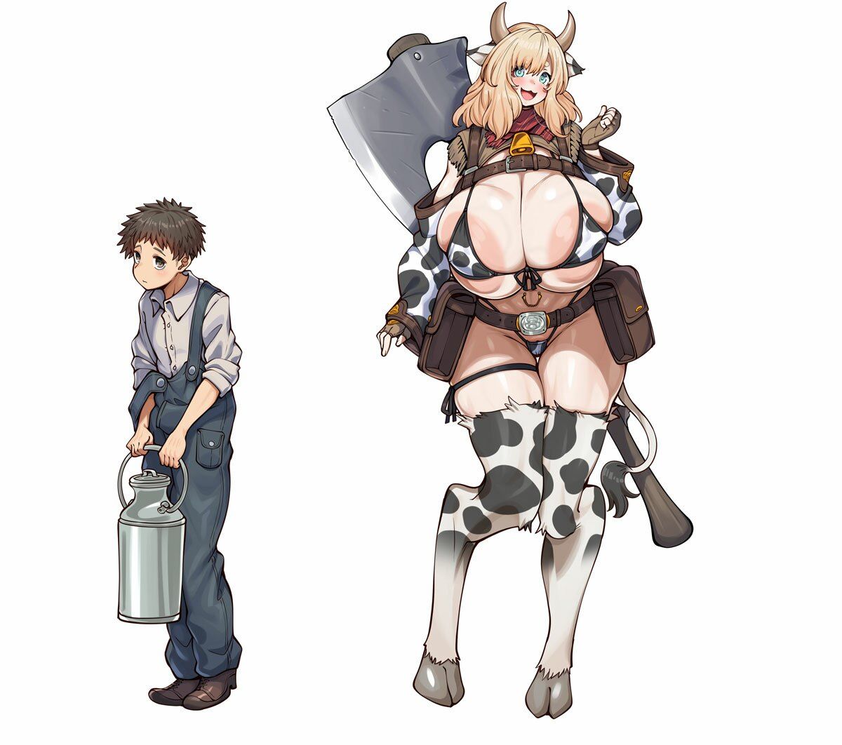 モンスター娘に襲われるASMR〜ミノタウロスのマイア編〜【ルート分岐あり】 画像2