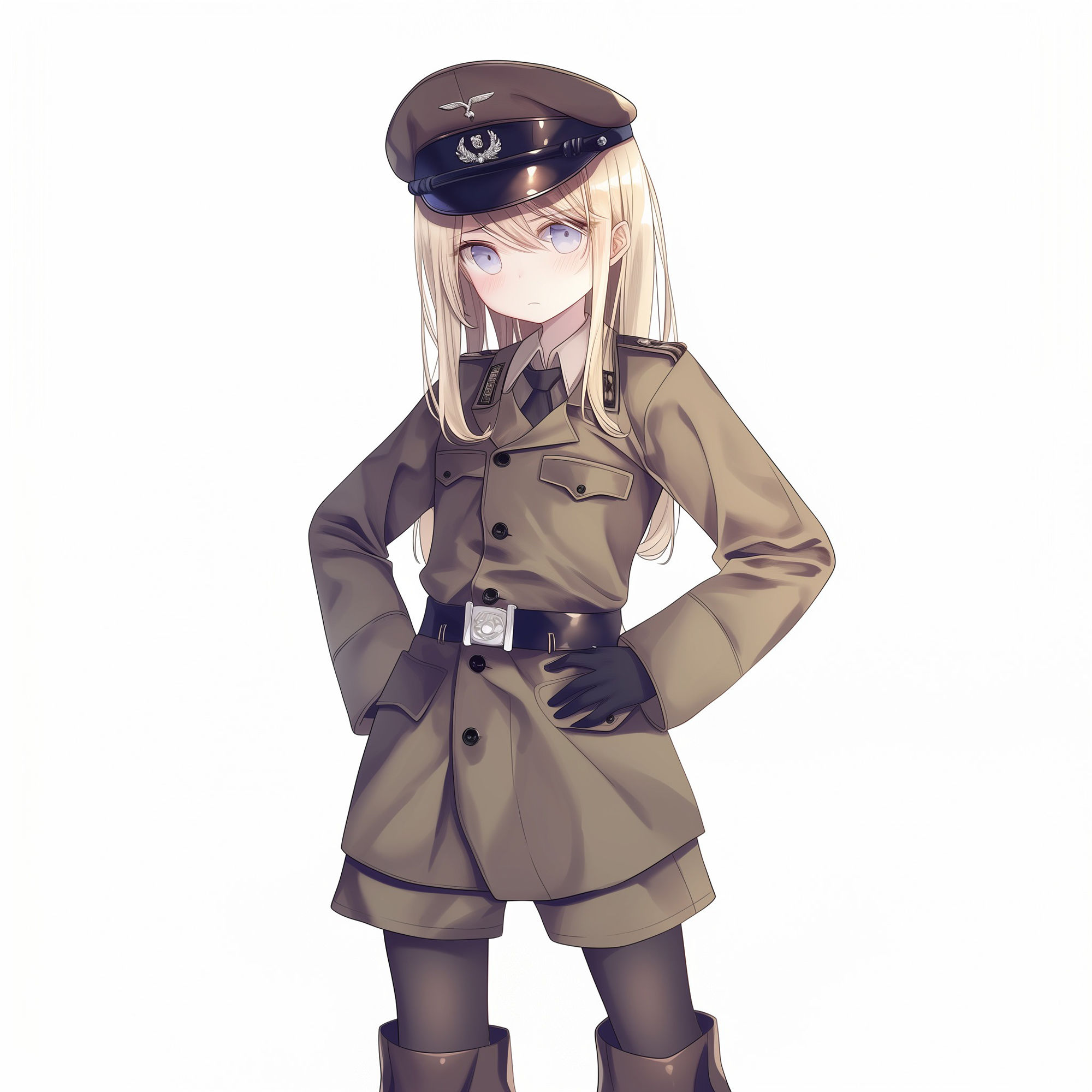 サンプル画像1:女軍人のムレムレ脱ぎたてブーツ匂い責め尋問(くんくん侍(旧:靴下フェチ)) [d_708719]