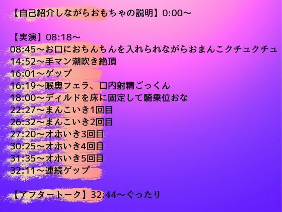 サンプル画像1:【ドМ×おもちゃ】NEW高速ピストンディルドに何度もイかされイき狂うドМ(かえでの木) [d_709086]