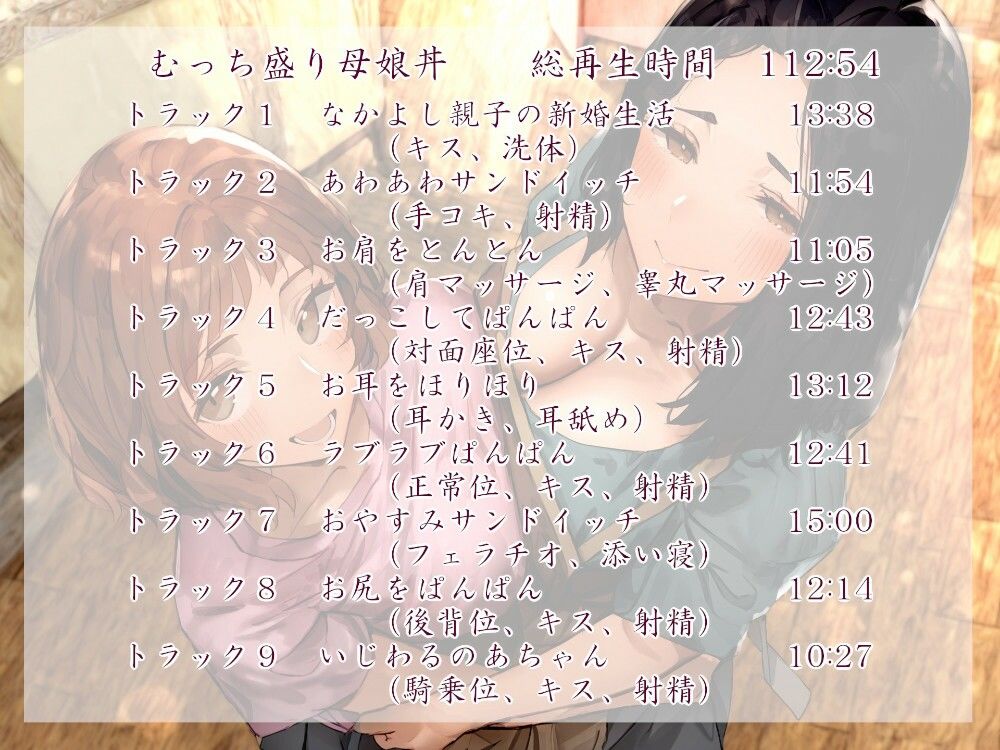 むっち盛り母娘丼 とく盛り 画像2