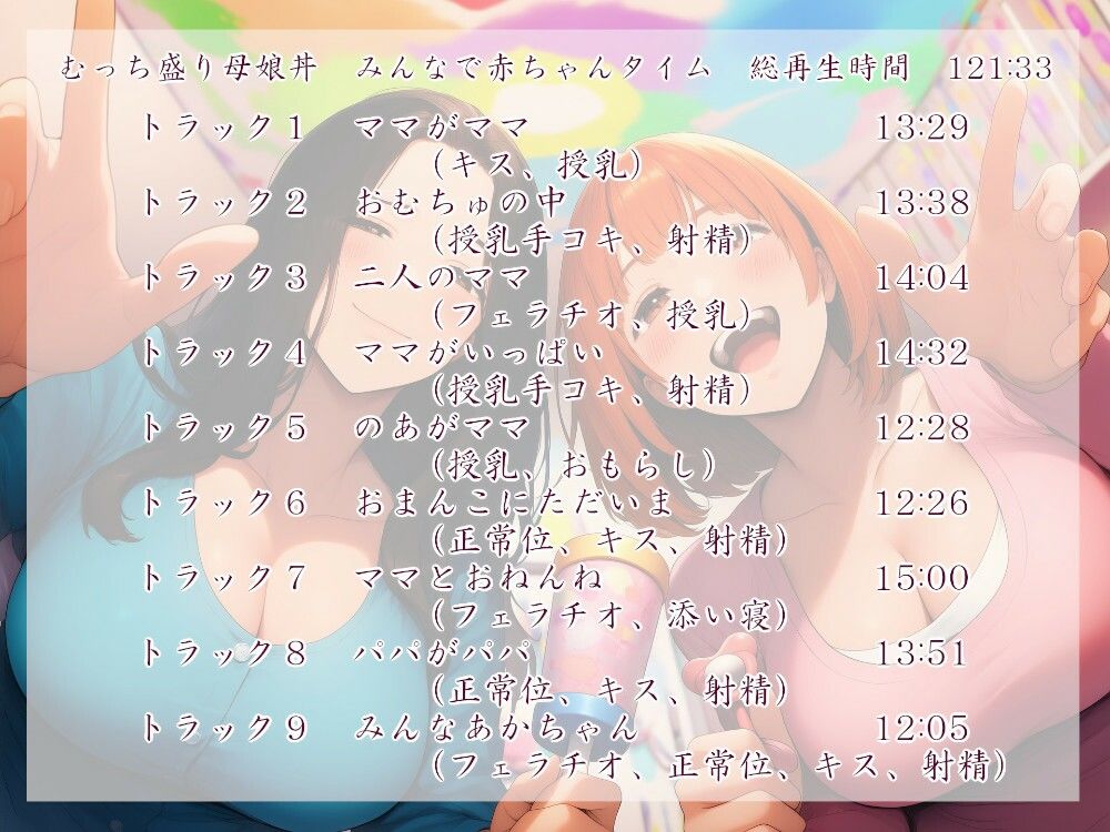 サンプル画像5:むっち盛り母娘丼  とく盛り(近未来のふわふわ) [d_709454]