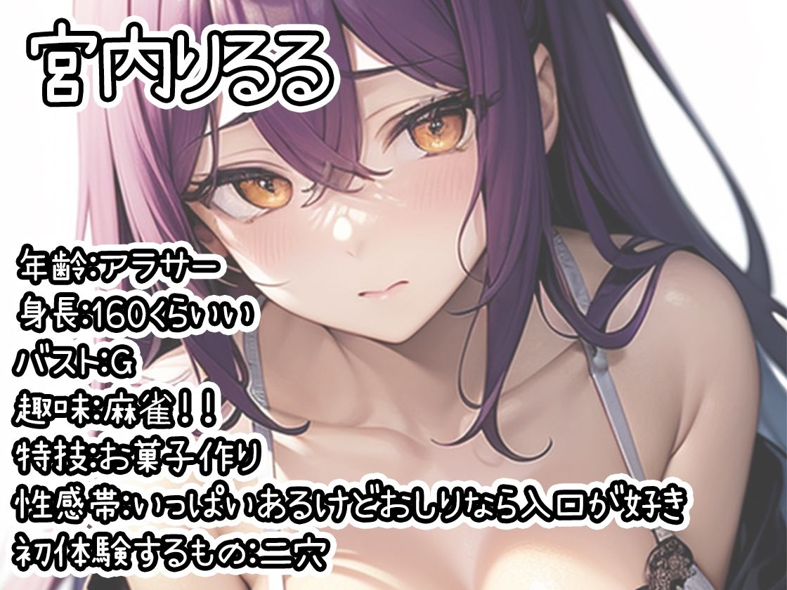 【初体験オナニー実演】THE FIRST DE IKU【宮内りるる -ガッツリ二穴】 画像1