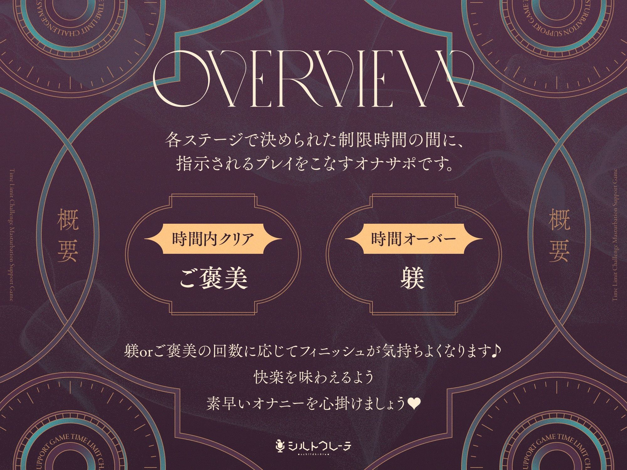 躾 or ご褒美♪ 美魔女お姉様のタイムリミットチャレンジオナサポゲーム 画像1