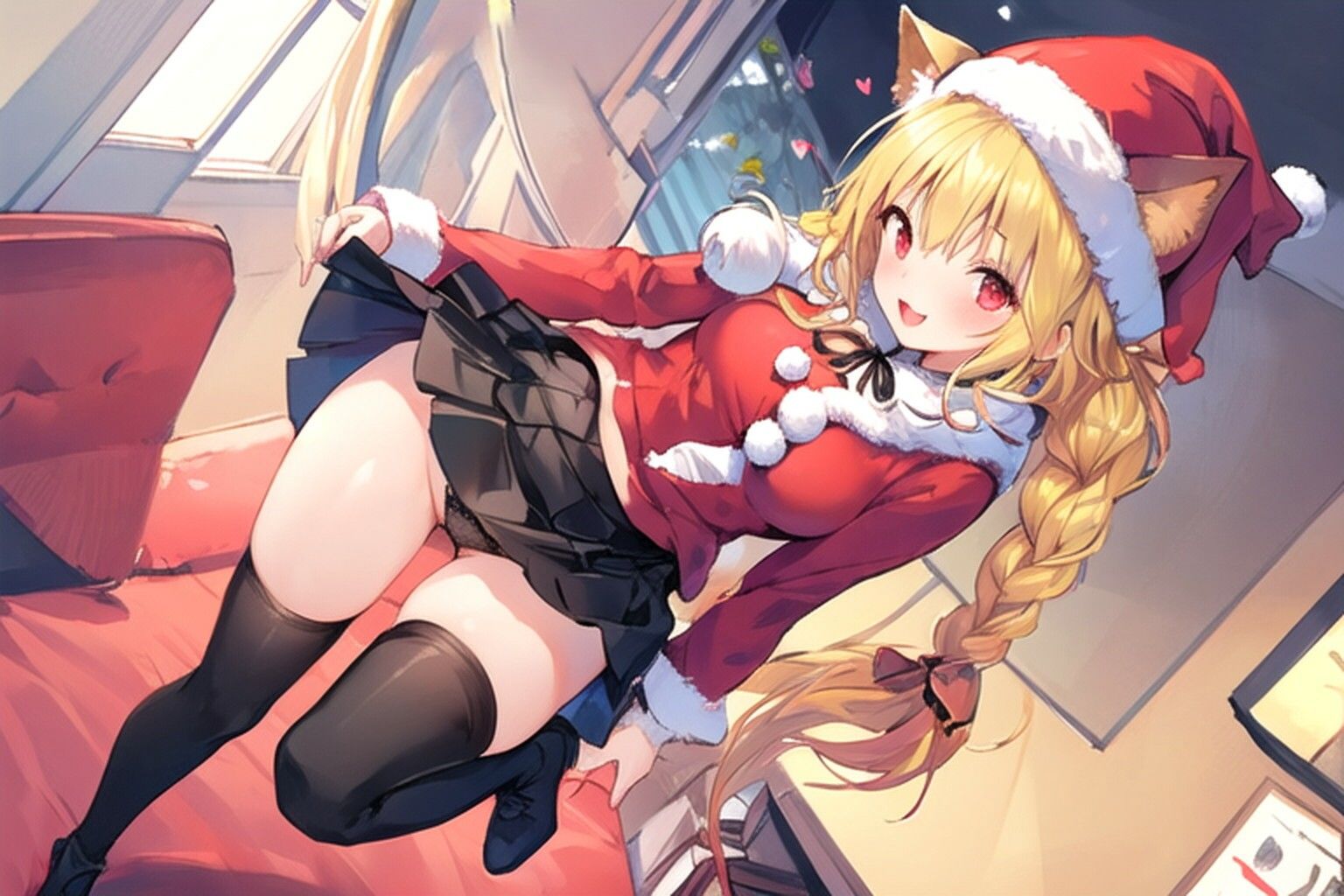 猫のサンタさんがプレゼントを持ってきた…のだが 画像5