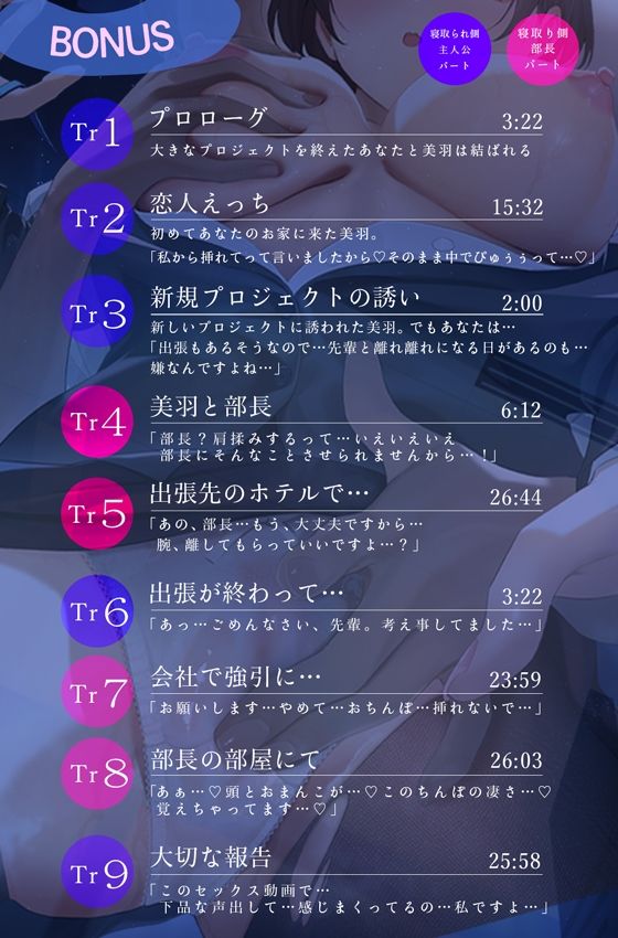 サンプル画像6:犬系後輩彼女の快楽堕ちネトラレ報告(とるだ屋ボイス) [d_716503]