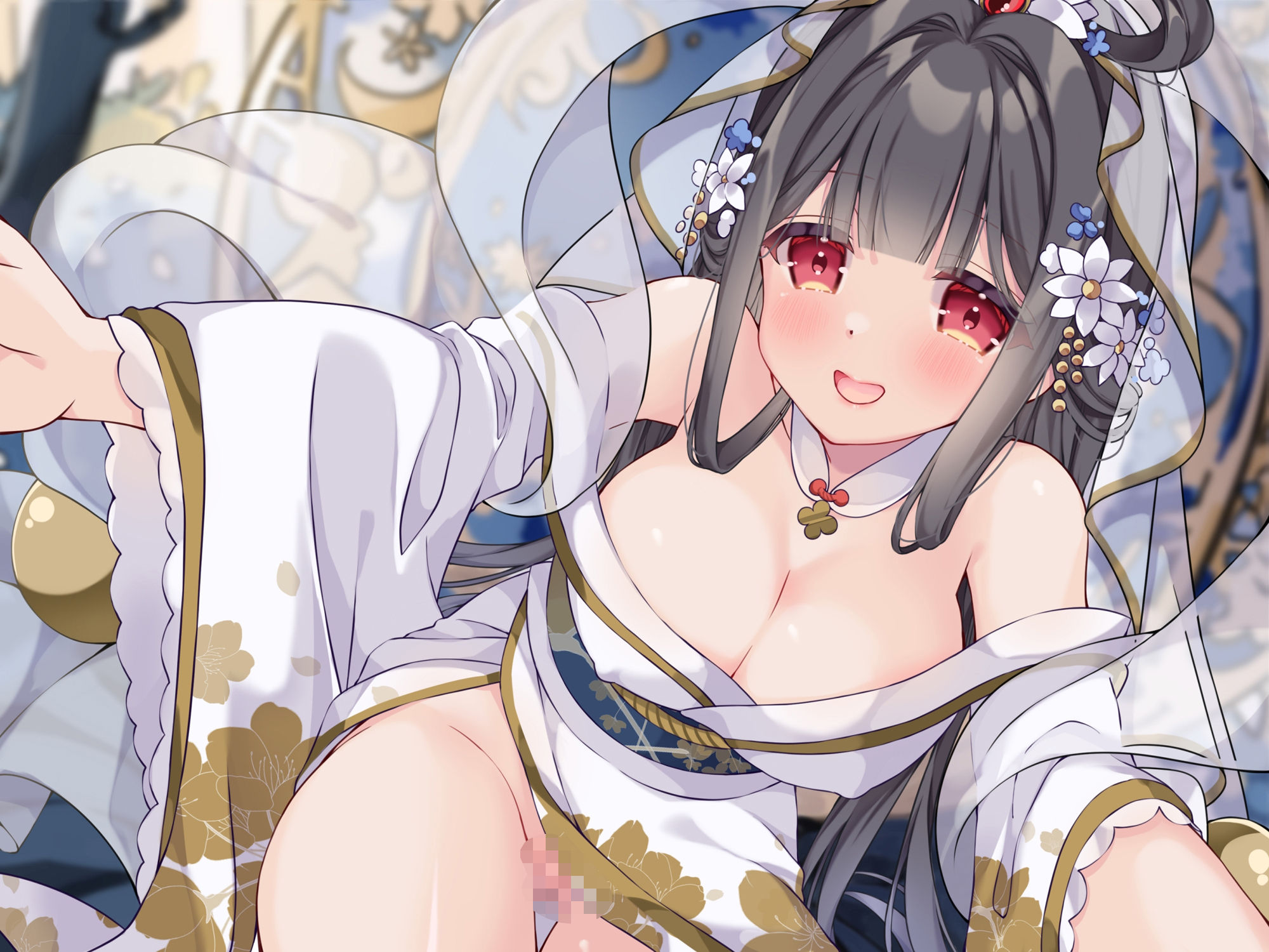 サンプル画像2:仁愛！如来さま！ 〜素人童貞の俺は生前徳を積んだお陰で天界の如来様からご褒美をもらえた話〜(ありがた屋) [d_717656]