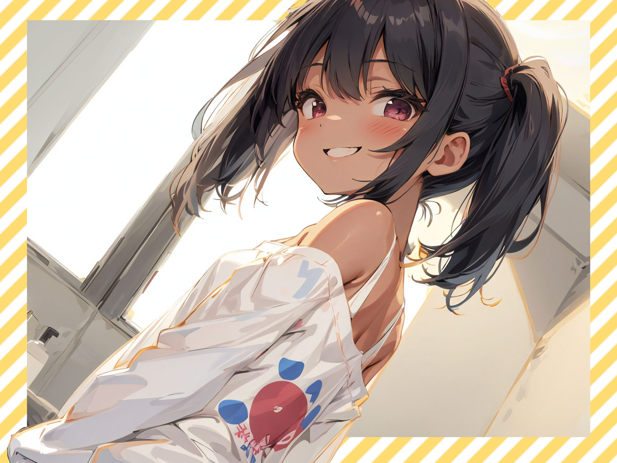 姪っ子メ○○キとイケナイお留守番【オホ声/オナニー見せ合い】_2