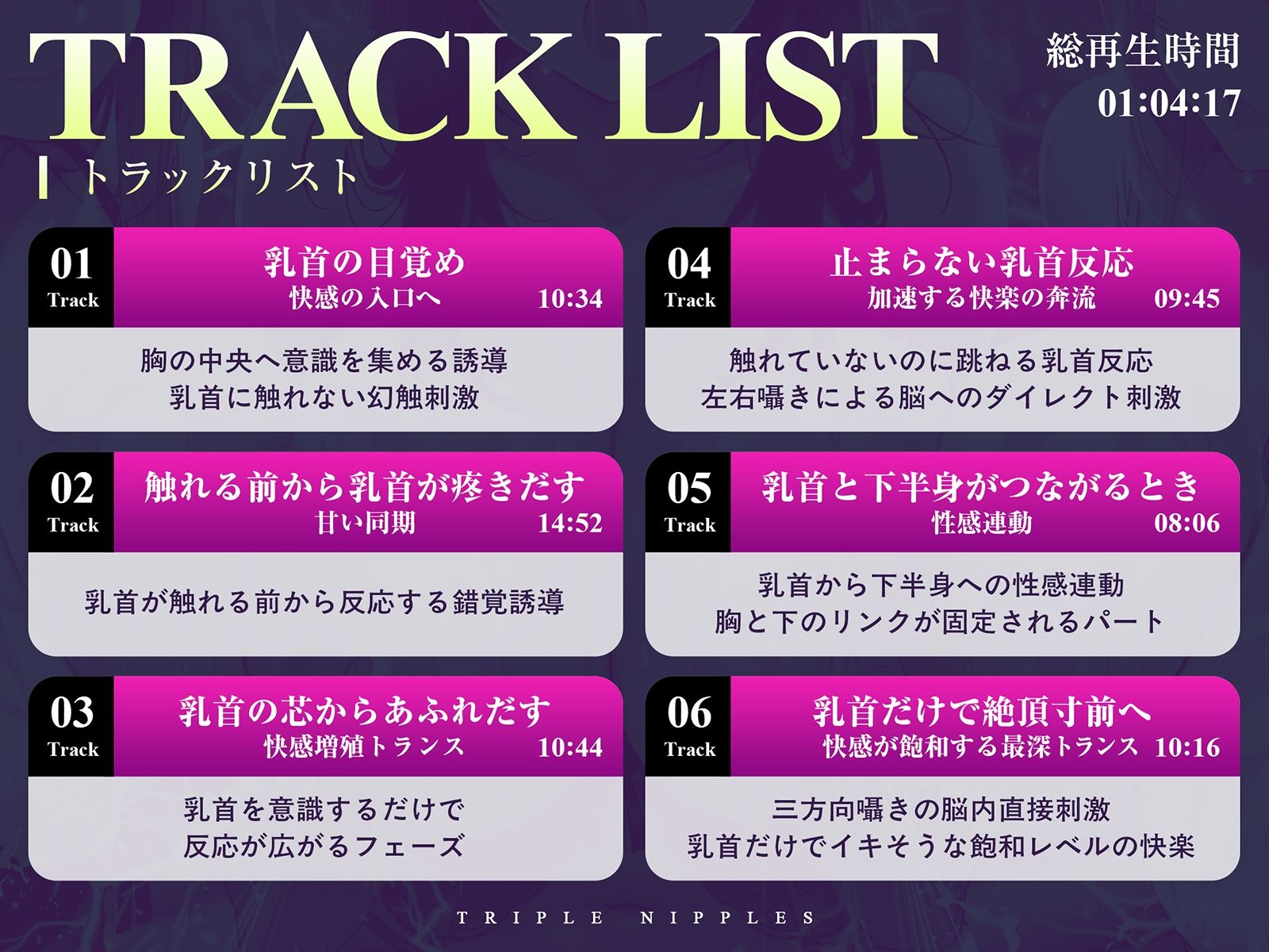 【チクリンク】乳首トリプル〜変性意識と音響誘導で乳首がくすぐったいだけのあなたも「全身オーガズム」へと導くかんたん乳首開発〜 画像10