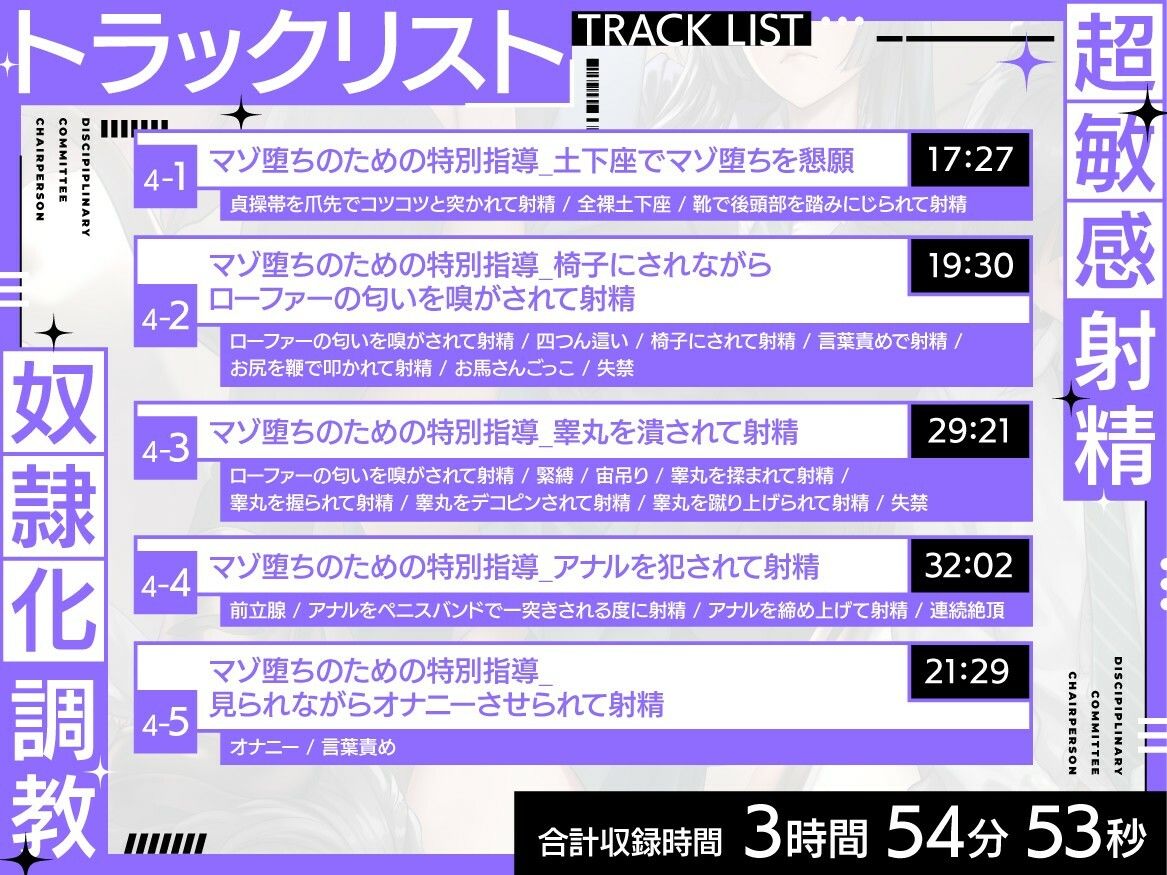 【淫紋×連続絶頂×マゾ調教】サキュバス風紀委員長による超敏感射精奴●化調教〜全男子生徒のマゾ化及び貞操完全管理計画〜 画像6