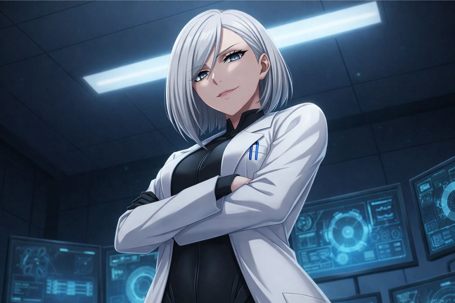 サンプル画像1:『観測記録:検体001号――わたくしの許可なく、絶頂することは許しません。』(観測者 零) [d_722181]