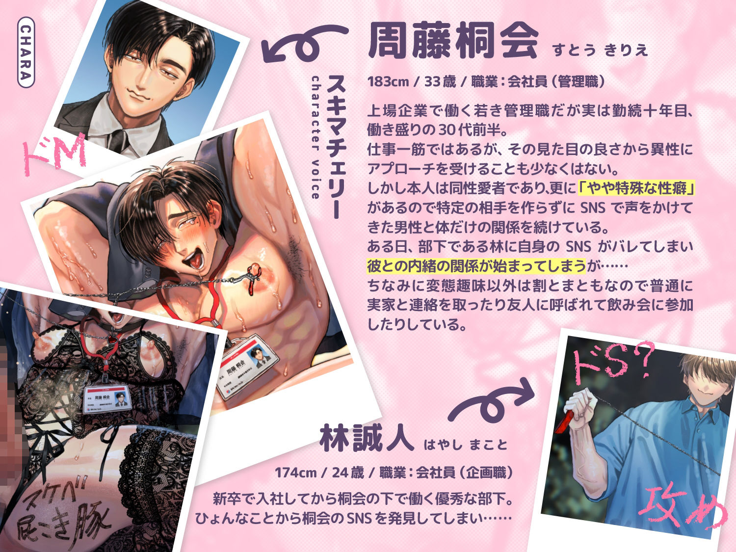 部下（ドS？）と上司（ドM）で始める調教→恋愛！？ 〜チン媚び裏垢バレからガチ恋始めます。〜 3枚目