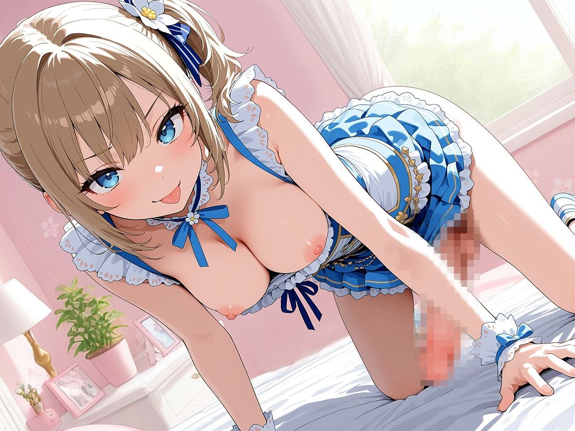 フタナリアイドル彼氏持ち女子ADを寝取り彼氏も寝取って3P交代で口まんこおまんこ中出しまくる話_2