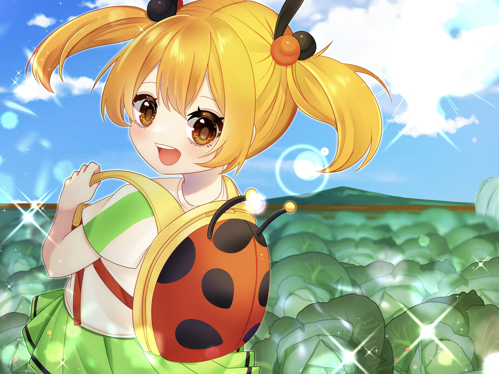 【昆虫擬人化/第4弾】いんせくと・らぶ -ご褒美が欲しいロリてんとう虫ちゃん編-【ラブラブ/ご褒美えっち】