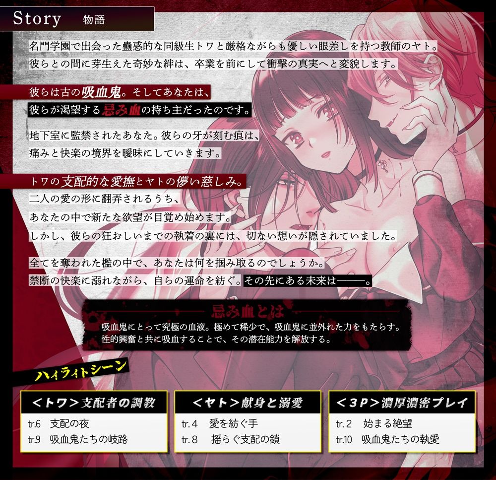 血の檻〜忌まわしの姫君は吸血鬼たちの愛欲に堕つ〜 画像2