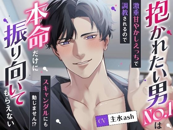 抱かれたい男No.1は本命だけに振り向いてもらえない〜激重甘やかしえっちで調教されるのでスキャンダルにも動じません！？〜