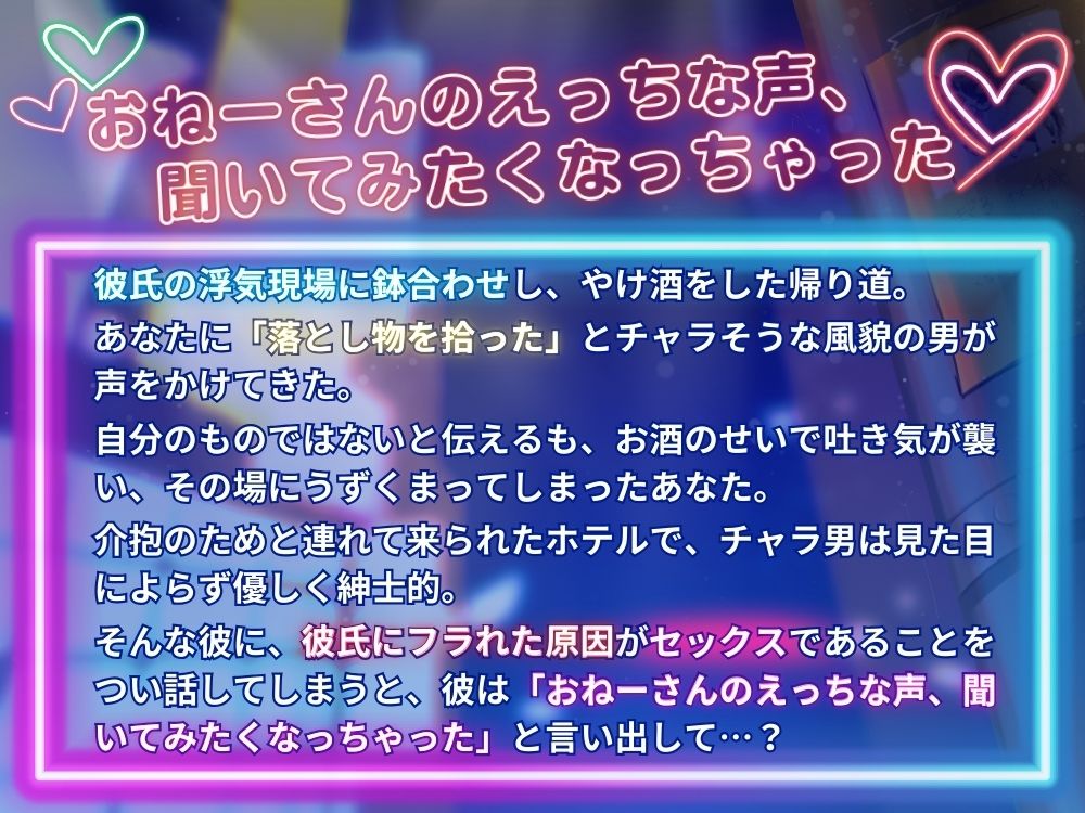 ちょっぴり意地悪なチャラ男とイくイく練習【出演声優:狼嘩-rokka-】 画像3