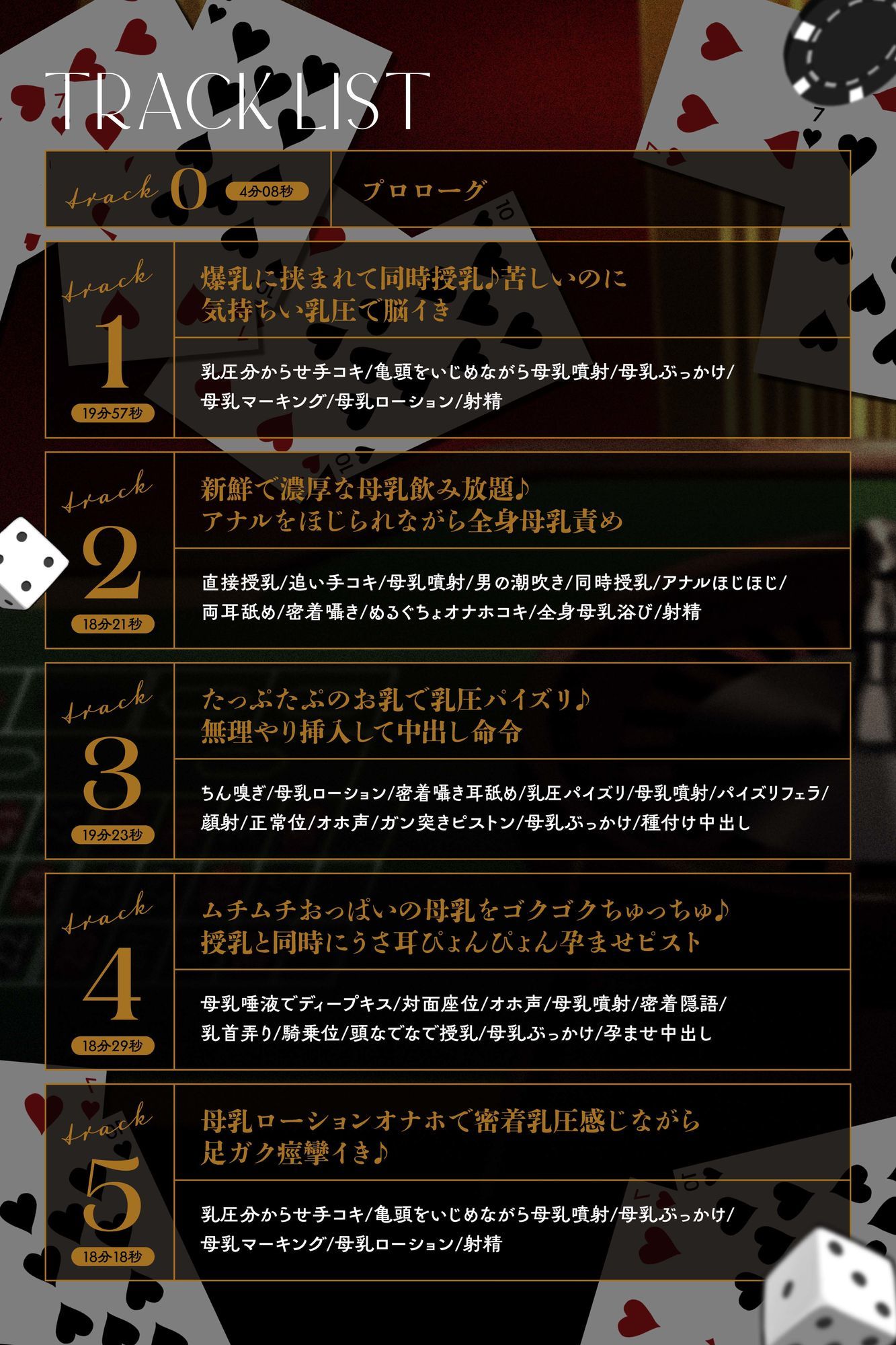 【全編母乳天国】貞操逆転!種付け裏カジノ〜淫乱バニーガールの母乳に溺れて強○孕ませ子作り交尾〜【男性受け】 画像3