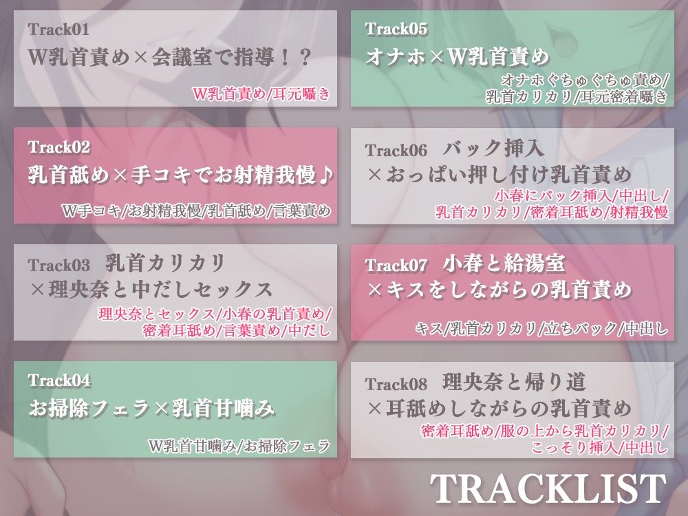 会社でチクハラ！？ず〜っと乳首責め♪〜アナタの事を全肯定な上司達に、敏感な乳首開発されちゃいます〜 画像4