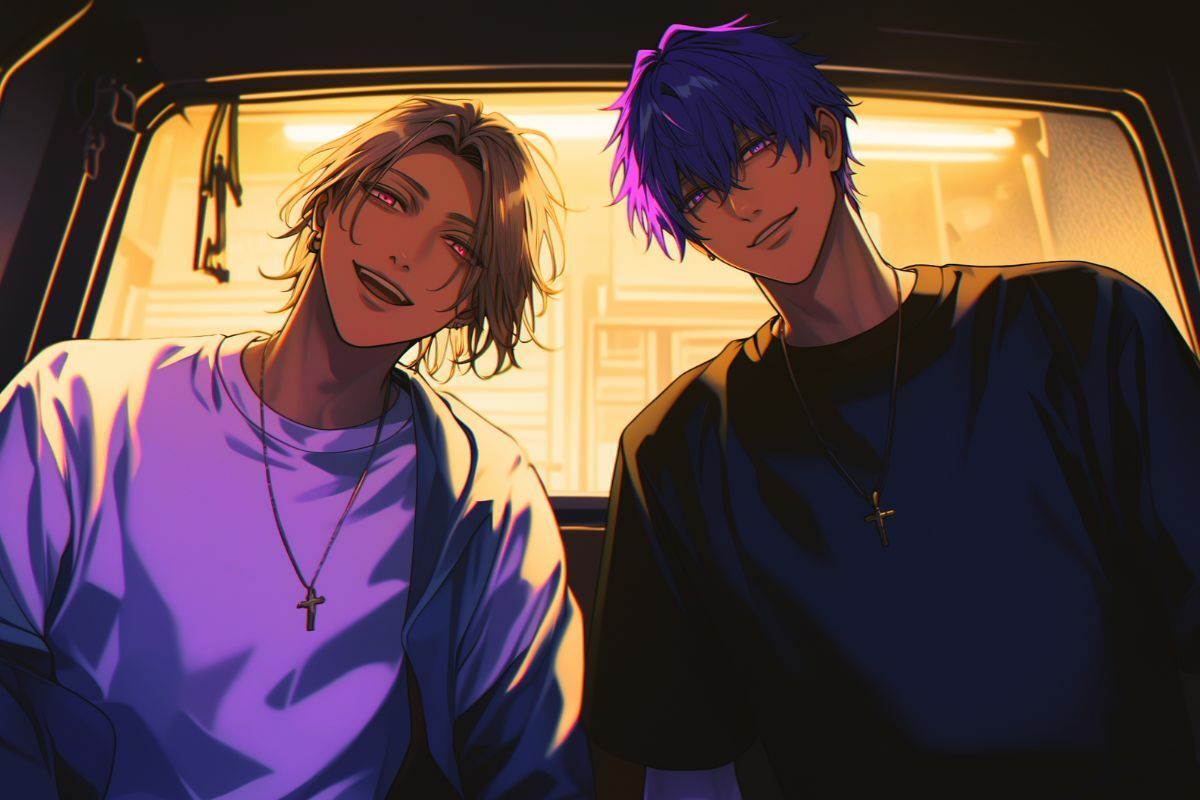 【Wストーカーレ●プ】※高身長の双子が両耳舐め両穴ハメ※《3P×監禁×絶倫》巨根関西弁ドSしゅうくんは両穴だぁ〜い好き×絶倫淫語連発メンヘラ朔くん 画像2