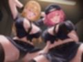 Wミニスカ巨乳ポリスの自白強要セックス【寸止めオナ禁→限界搾精】