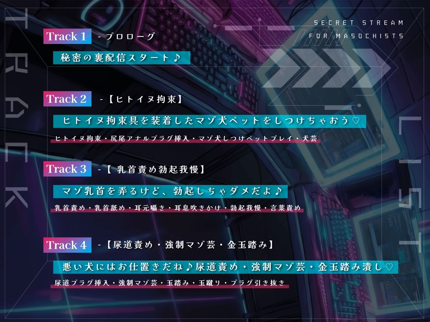【ドM向け】裏配信 〜配信者のマゾ犬ペットになって調教ライブ配信〜 画像3