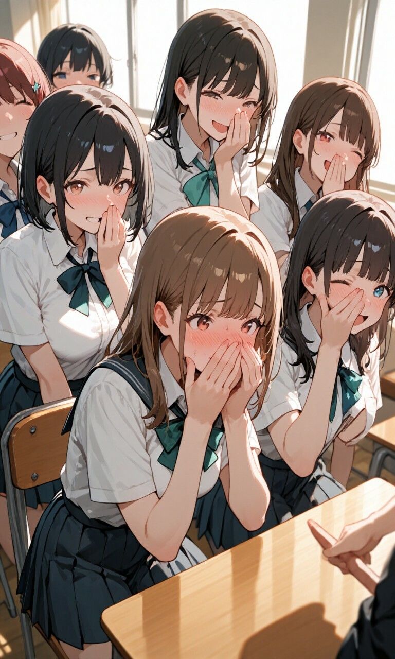 いじめっ娘倶楽部のSPHボイス 空想学園の性教育授業！おちんちんモデルをさせられちゃった男子！女子生徒の視点  【第3話】 画像8