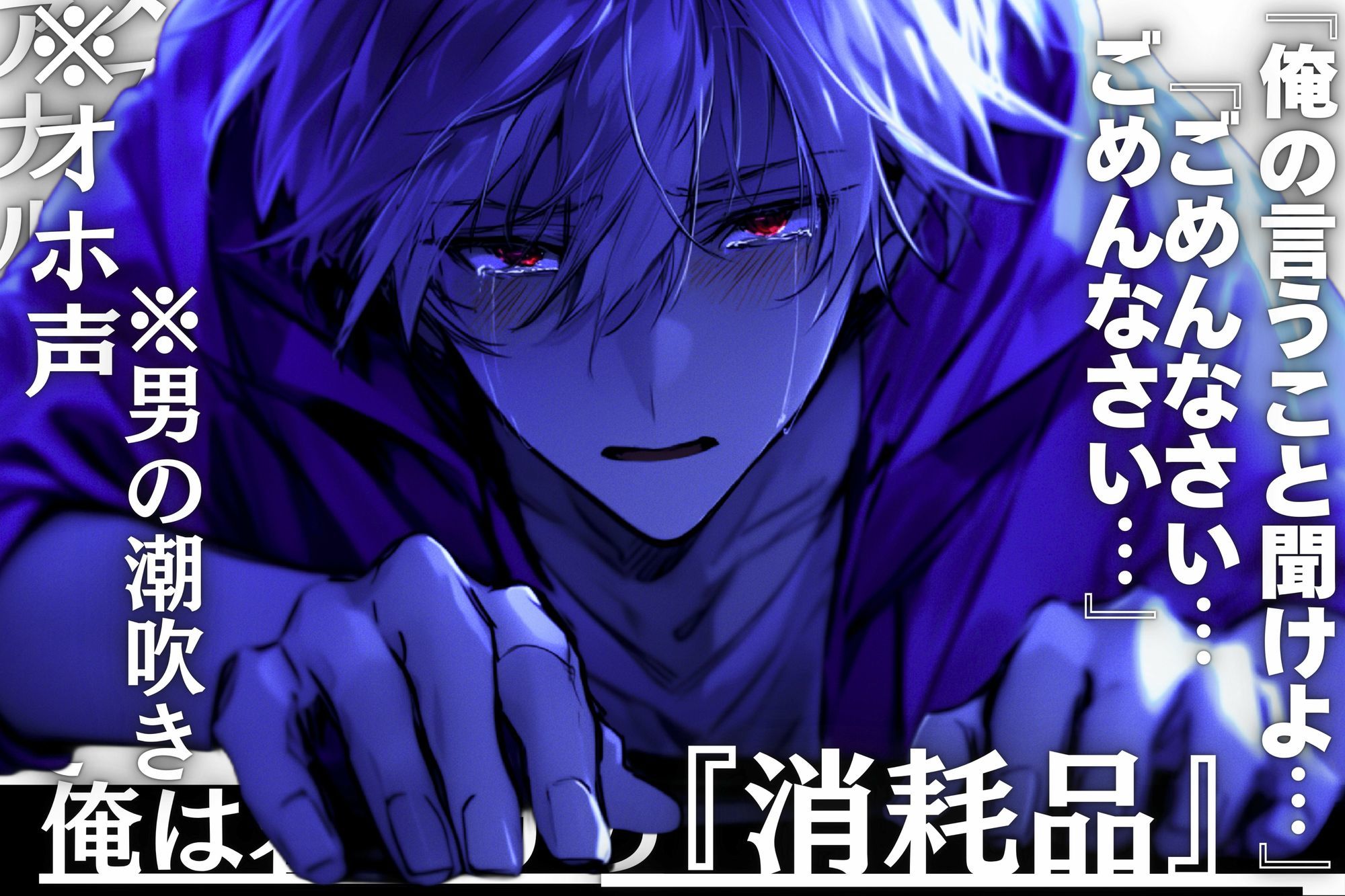 【レンタル彼氏が超ドSだったんでメス堕ちさせました】※オホ声×男の潮吹き※俺は君だけの『消耗品』__※アナルとチンコを掘られ入れられ弄ばれて…亀頭縛りで射精我慢 画像1